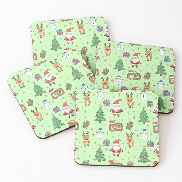 Item preview, Christmas pattern: Green background  designed and sold by Raiserdesign33.