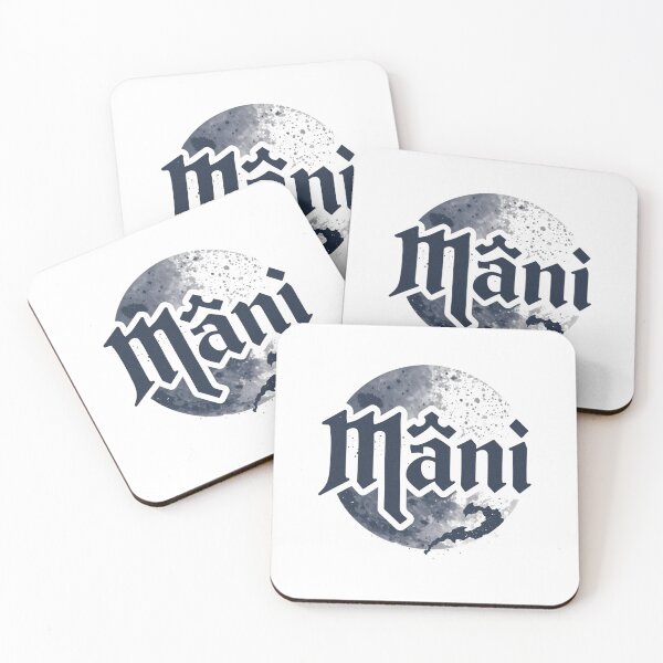 Item preview, Máni – Gothic Moon Watercolor Design designed and sold by RED-MOUSE.