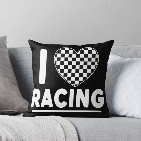 Item preview, I LOVE RACING racing driver motorsport fans motorsports fanatic rally, endurance and formula pit stops racing team pit crew designed and sold by Jt41.