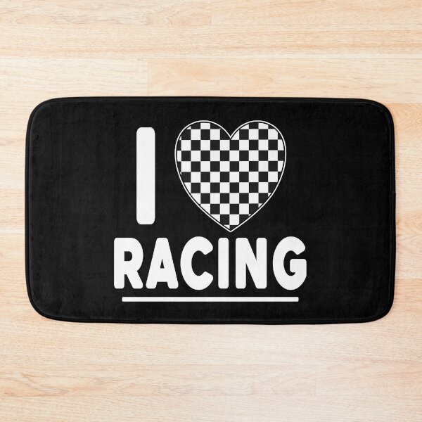 Item preview, I LOVE RACING racing driver motorsport fans motorsports fanatic rally, endurance and formula pit stops racing team pit crew designed and sold by Jt41.