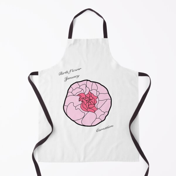 Item preview, Flower Month Carnation January Hand drawn Cute Birth Month Flower Hand made designed and sold by khulisara246.