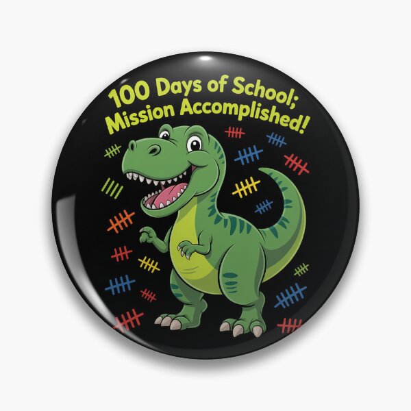 Artikelvorschau, Alles Gute zum 100. Schultag, Dinosaurier! entworfen und verkauft von sterabamineh.