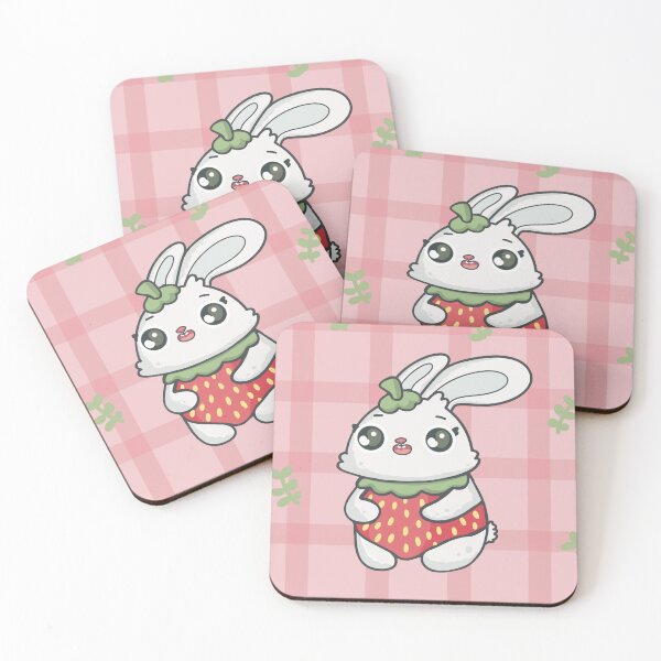 Item preview, Strawberry bunny designed and sold by Llimoneta.