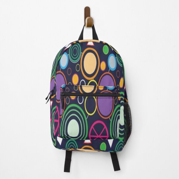 Item preview, MULTICOLOR CIRCLES WITH CHAOTIC AND SEAMLESS PATTERN designed and sold by Matoo5062.