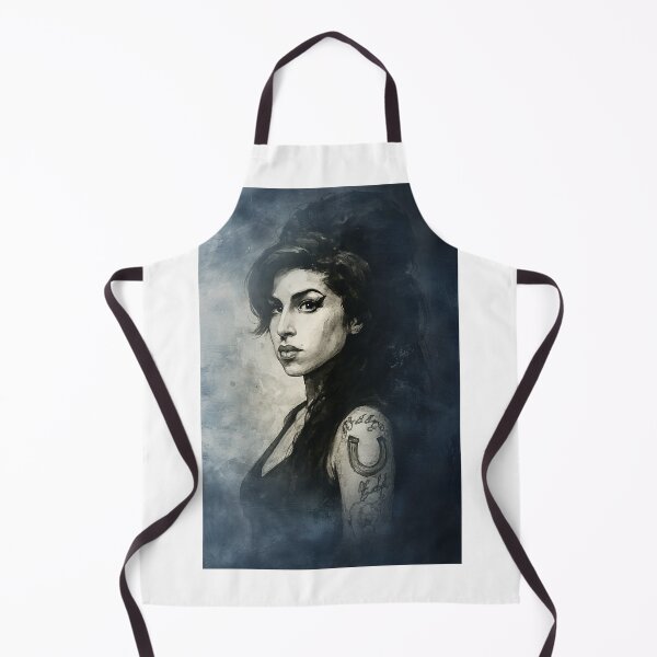Item preview, Amy Winehouse Moody Portrait Art – Watercolour Painting of Music Icon designed and sold by ConorKeeganArt.