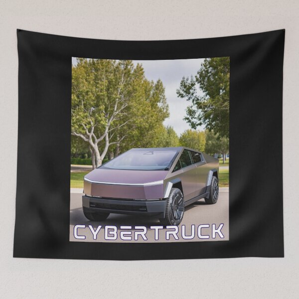 Item preview, cybertruck artwork designed and sold by TEEJAMBOREE.