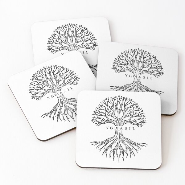 Item preview, Yggdrasil – Minimal Norse Tree of Life designed and sold by RED-MOUSE.