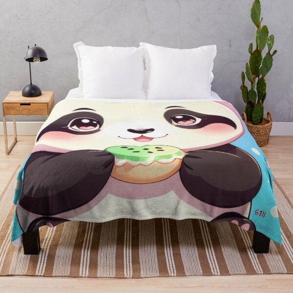 Item preview, Kawaii Panda with Donut – Cute Pastel Animal Illustration designed and sold by Visualynx.