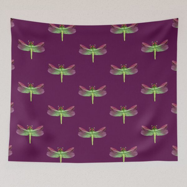 Item preview, Pink Petal Botanical Dragonfly designed and sold by capricedefille.