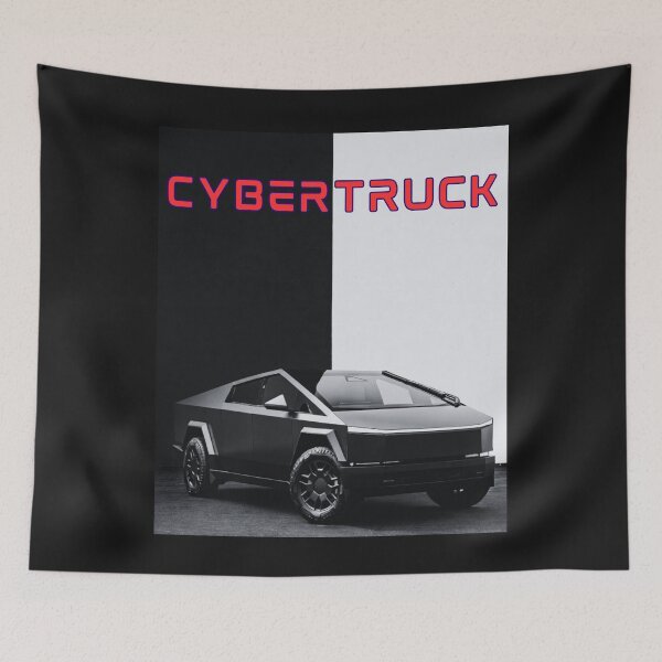 Item preview, cybertruck artwork designed and sold by TEEJAMBOREE.