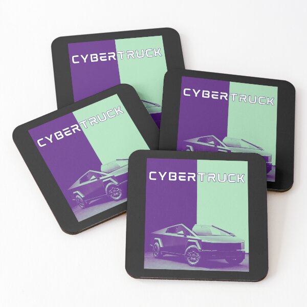 Artikelvorschau, Cybertruck-Kunstwerk entworfen und verkauft von TEEJAMBOREE.