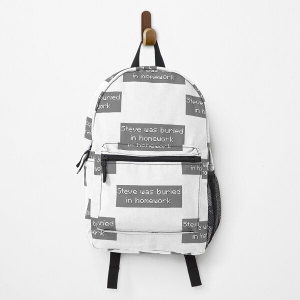Item preview, Steve Was Buried in Homework - Meme designed and sold by TyxShop.
