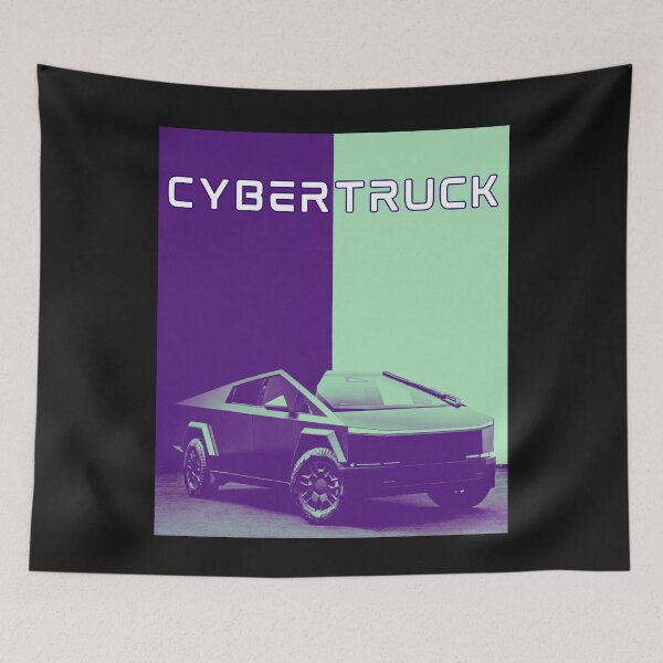 Item preview, cybertruck artwork designed and sold by TEEJAMBOREE.