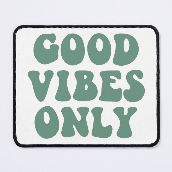Item preview, Good Vibes Only Green Typography designed and sold by Viktoriia13.