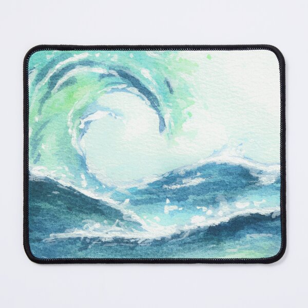 Item preview, Watercolor Ocean Wave designed and sold by SaskyaFate.