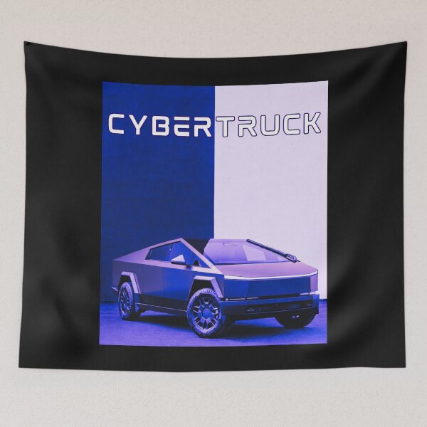 Item preview, cybertruck artwork designed and sold by TEEJAMBOREE.