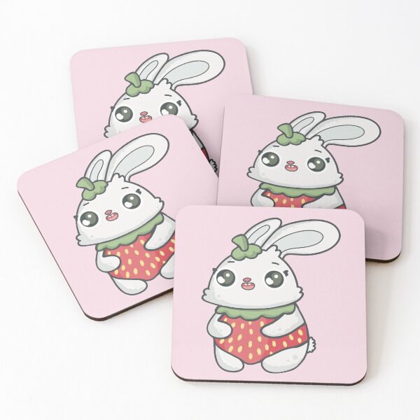 Item preview, Strawberry bunny 2 designed and sold by Llimoneta.