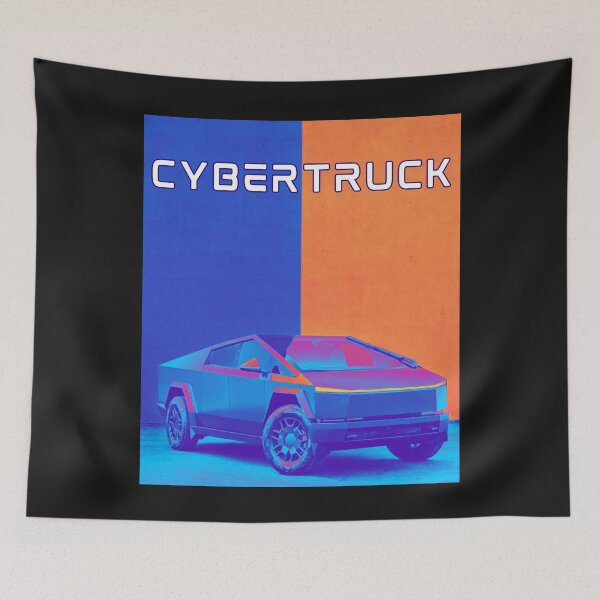 Item preview, cybertruck artwork designed and sold by TEEJAMBOREE.