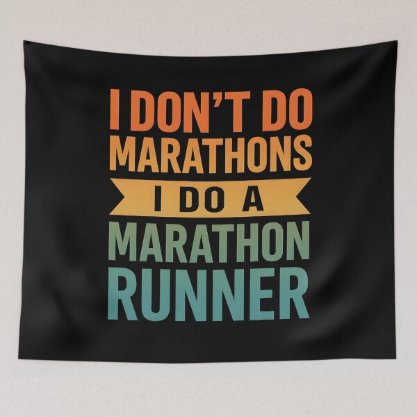 Item preview, I Don't Do Marathons I Do A Marathon Runner designed and sold by hemagamo.