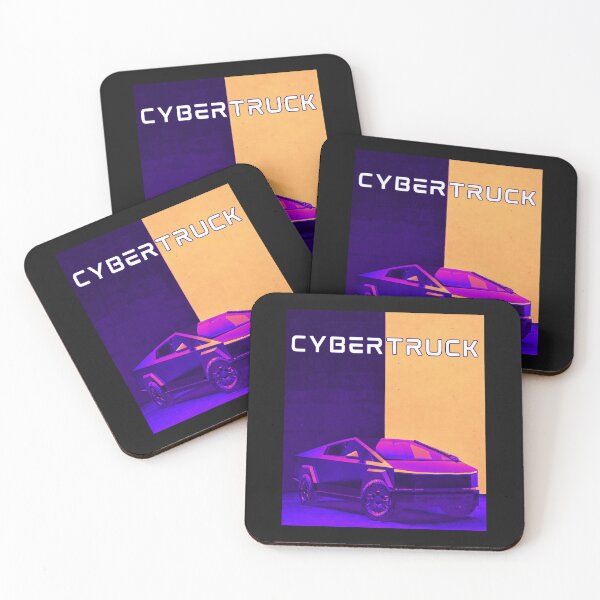 Artikelvorschau, Cybertruck-Kunstwerk entworfen und verkauft von TEEJAMBOREE.