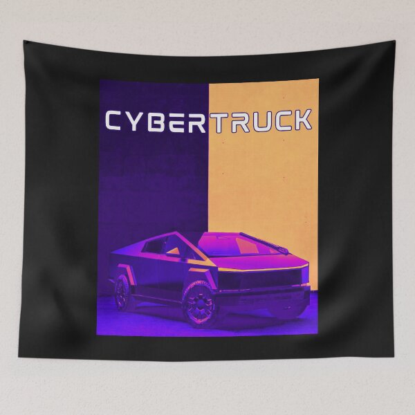 Item preview, cybertruck artwork designed and sold by TEEJAMBOREE.