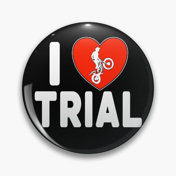Item preview, I LOVE TRIAL trial riders trial fans acrobatic extreme motorcycle motorsport indoor trial outdoor trial designed and sold by Jt41.