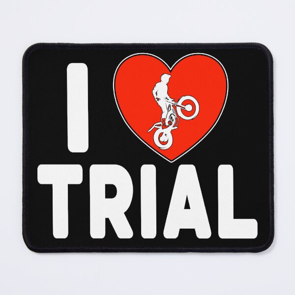 Item preview, I LOVE TRIAL trial riders trial fans acrobatic extreme motorcycle motorsport indoor trial outdoor trial designed and sold by Jt41.