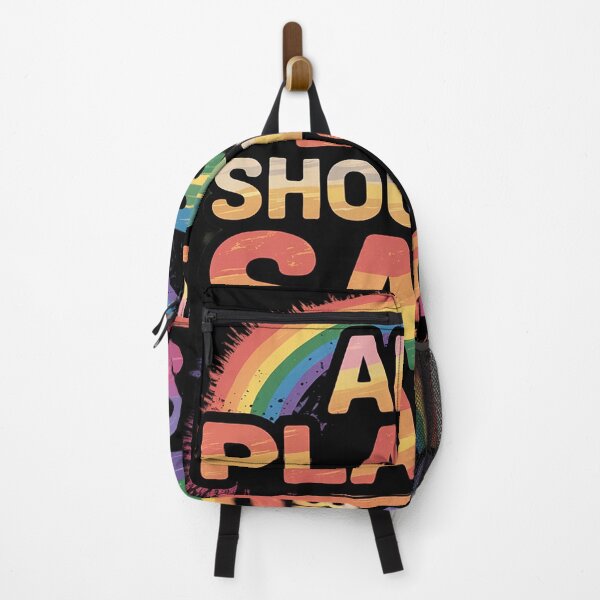 Item preview, ALL PLACES SHOULD BE SAFE PLACES Gay Pride Rainbow LGBTQ designed and sold by MarryIsMonth.