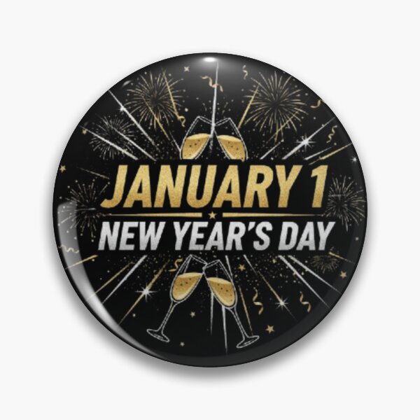 Item preview, January 1 New Year's Day designed and sold by johnOkparaeke.