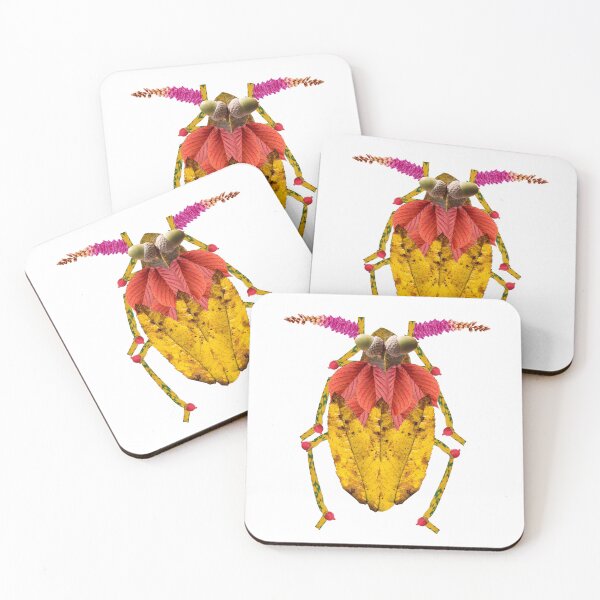 Item preview, Autumn Leaf Acorn Beetle designed and sold by capricedefille.