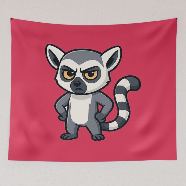 Item preview, Angry Lemur with Attitude designed and sold by Ivy-Triggs.