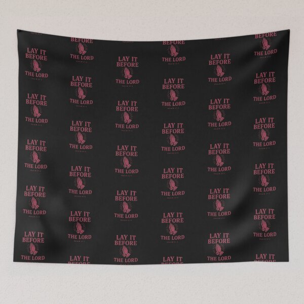Item preview, Lay It Before the Lord – Psalm 37:5 Prayer Sticker designed and sold by astersgraphics.