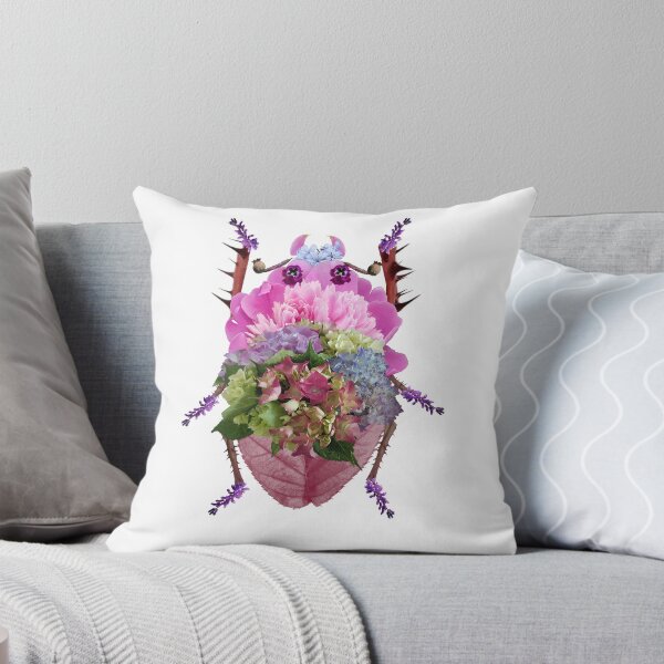 Item preview, Peony Hydrangea Flower Beetle designed and sold by capricedefille.