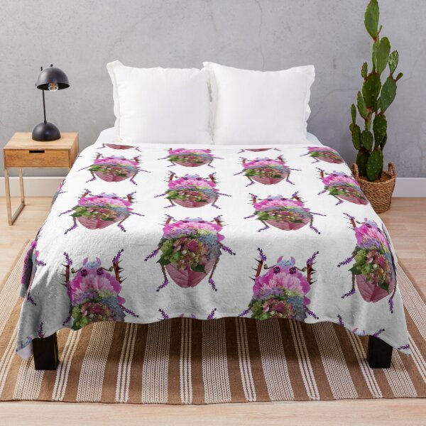 Item preview, Peony Hydrangea Flower Beetle designed and sold by capricedefille.