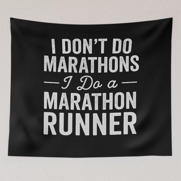 Item preview, I Don't Do Marathons I Do A Marathon Runner designed and sold by hemagamo.