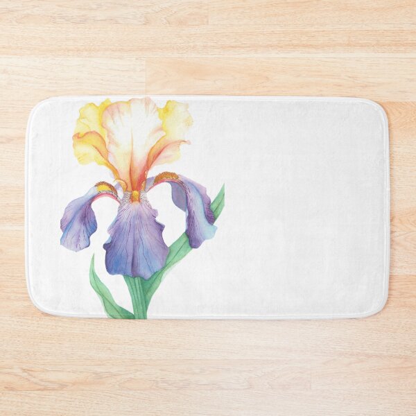 Item preview, Watercolor Bearded Iris designed and sold by SaskyaFate.
