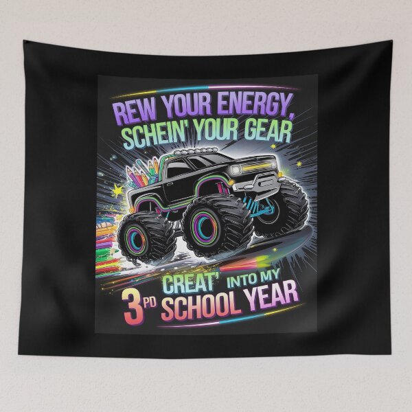 Item preview, Back to School 3rd grade First Day School  designed and sold by MarryIsMonth.