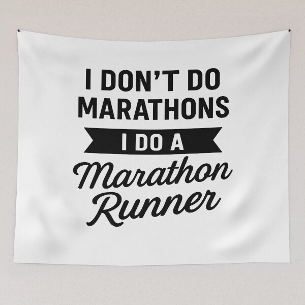 Item preview, I Don't Do Marathons I Do A Marathon Runner designed and sold by hemagamo.