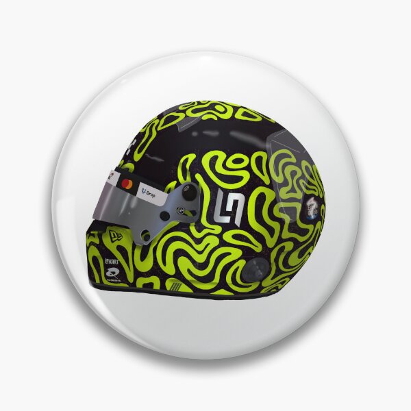 Artikelvorschau, Lando Norris 2025 Dunkelmodus-Helm entworfen und verkauft von JMBcreative.