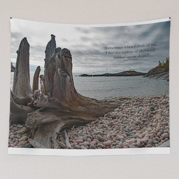 Item preview, Lake Superior Driftwood Sentinel Print designed and sold by Stephen Emms.