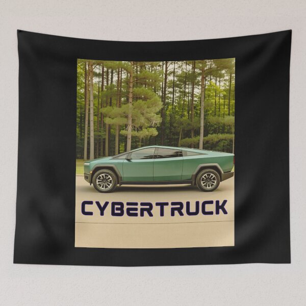 Item preview, cybertruck artwork designed and sold by TEEJAMBOREE.