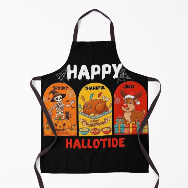 Item preview, Happy Hallotide: Spooky Thankful Jolly - Funny Autumn Winter Holiday Design designed and sold by ARTReMi.