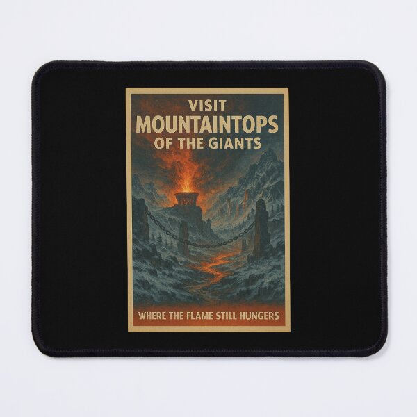 Item preview, Visit Mountaintops of the Giants — Where the Flame Still Hungers designed and sold by ChickenFund.