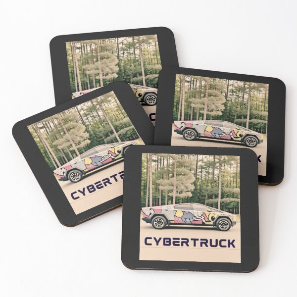 Item preview, cybertruck artwork designed and sold by TEEJAMBOREE.