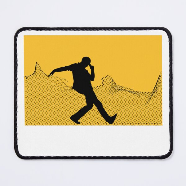 Item preview, Border Hopper - Minimalist Silhouette Art | Immigration Street Art Style designed and sold by Like it.