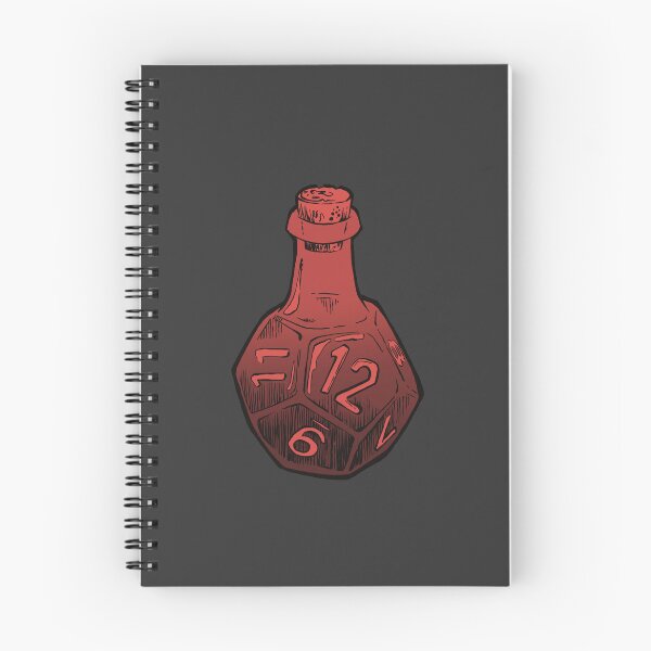 Item preview, D12 Potion Bottle designed and sold by maikaartwork.
