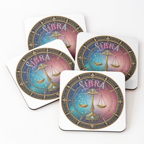 Item preview, Elegant Art Deco Libra Zodiac Sign Astrology Scales Art designed and sold by AQUILAKREO.