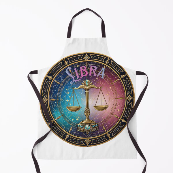 Item preview, Elegant Art Deco Libra Zodiac Sign Astrology Scales Art designed and sold by AQUILAKREO.