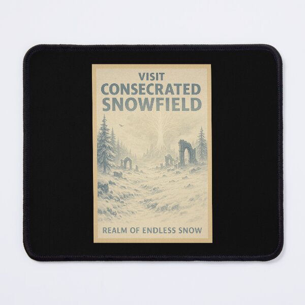 Item preview, Visit Consecrated Snowfield — Realm of Endless Snow designed and sold by ChickenFund.