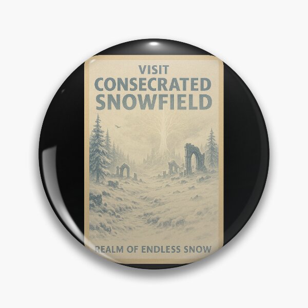 Item preview, Visit Consecrated Snowfield — Realm of Endless Snow designed and sold by ChickenFund.